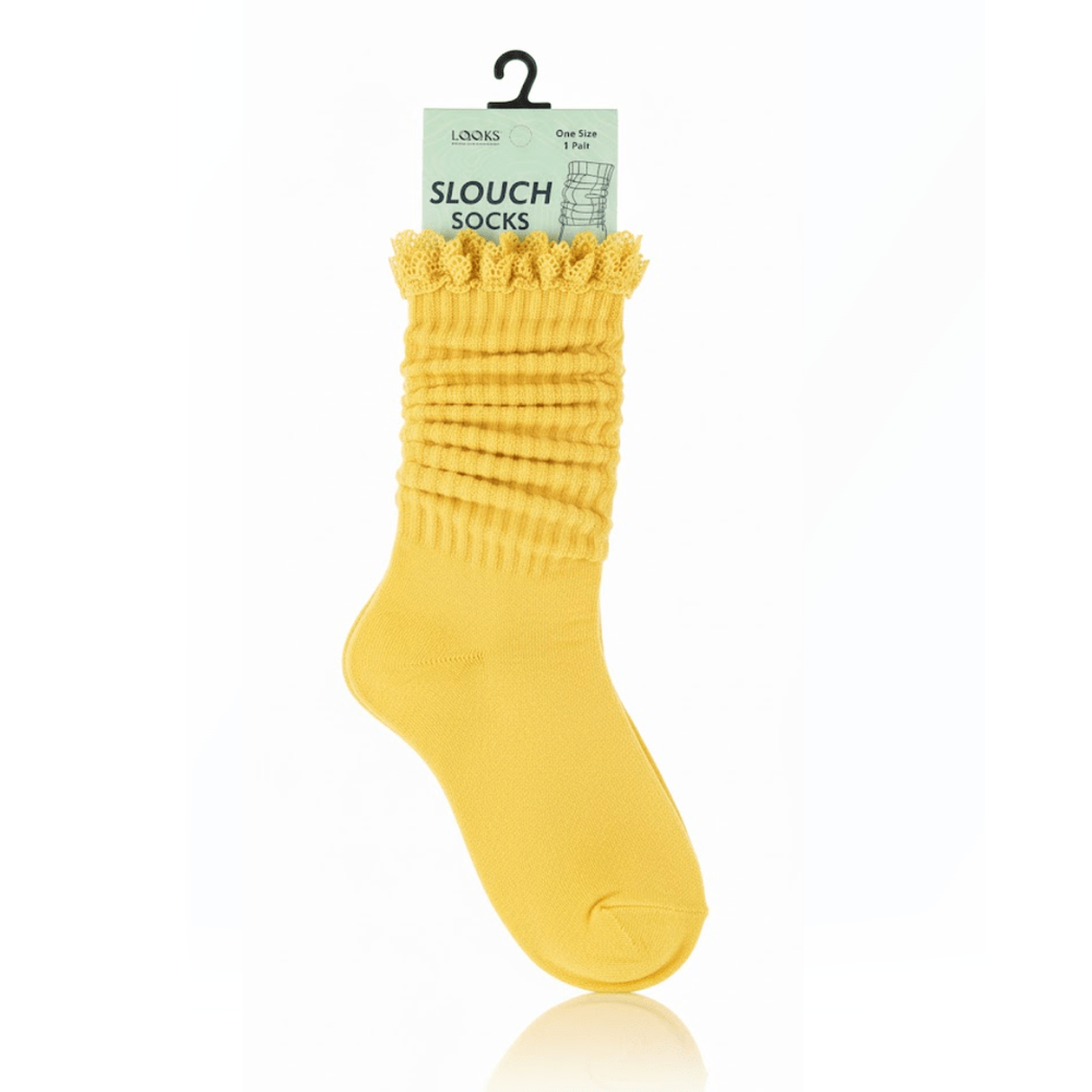 Looks Adult Lace Slouch Socks - Beauty Exchange Beauty Supply