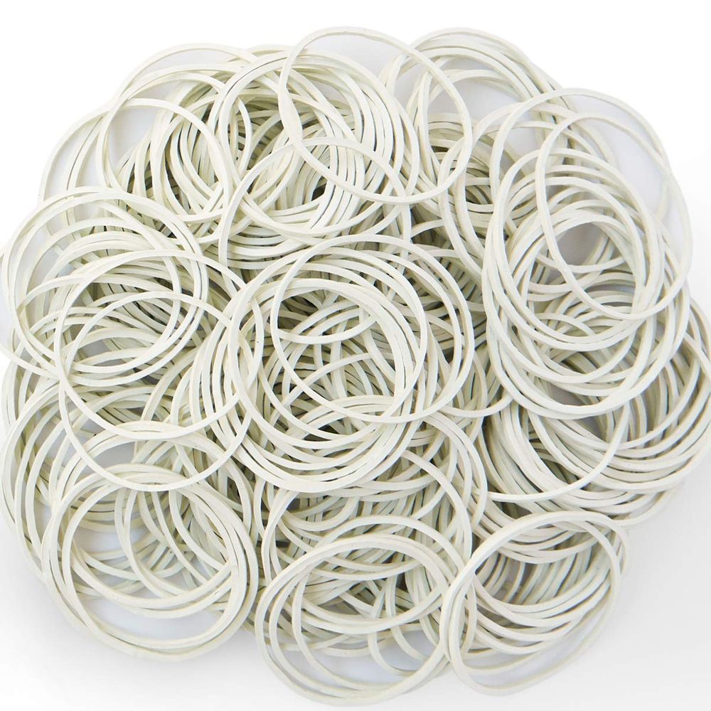 Magic 300 Rubber Bands – White, Tangle - Free Styling Elastics (#2751WHI) - Beauty Exchange Beauty Supply