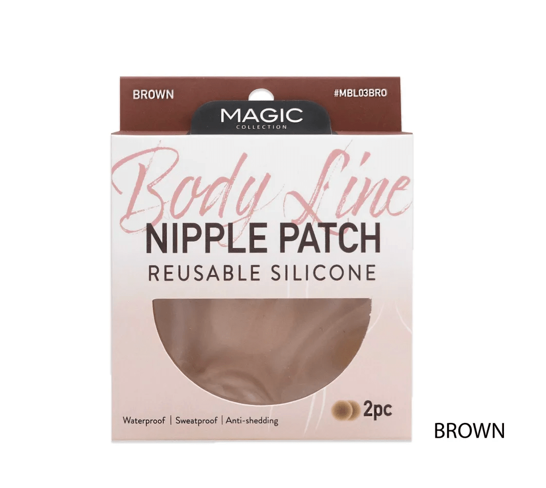Magic Collection Body Line Reusable Silicone – Nipple Patch - Beauty Exchange Beauty Supply