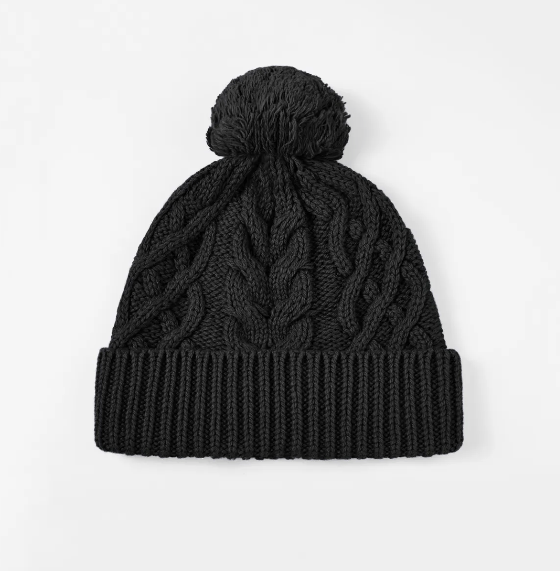 Magic Collection Cable Knit Pom Pom Beanie - Assorted - Beauty Exchange Beauty Supply