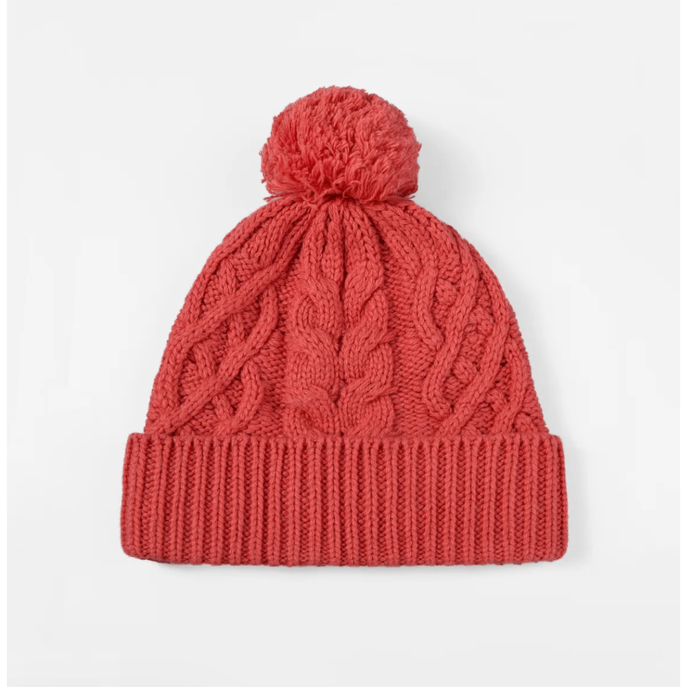 Magic Collection Cable Knit Pom Pom Beanie - Assorted - Beauty Exchange Beauty Supply