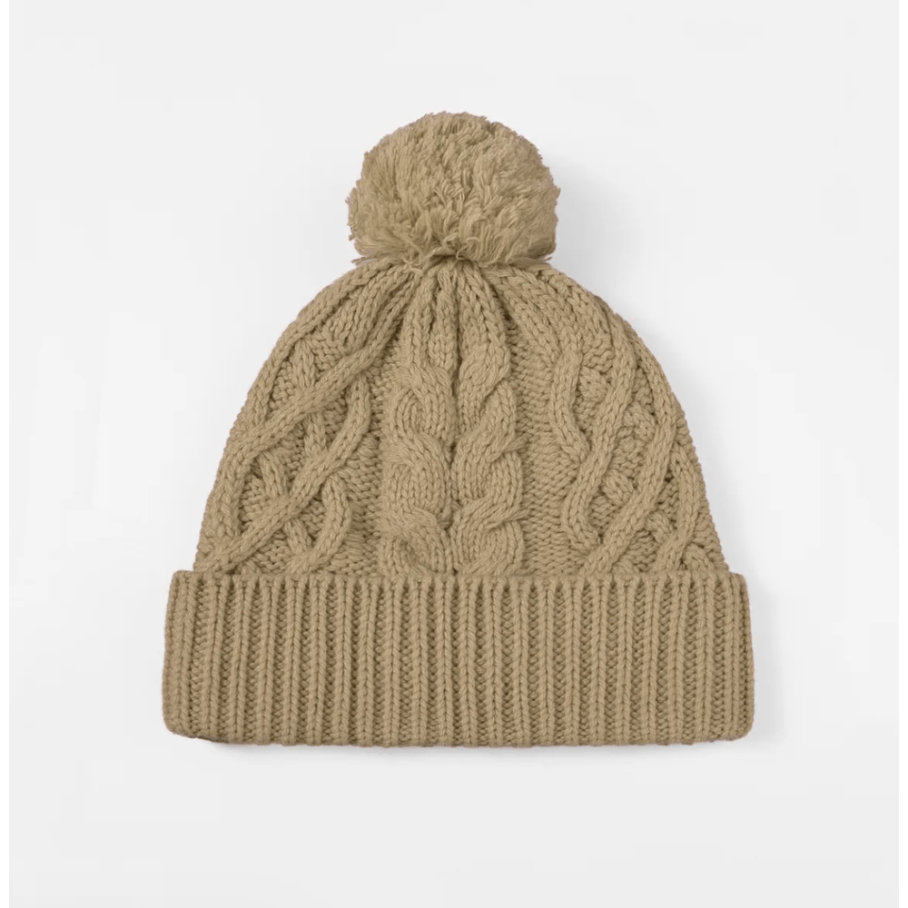 Magic Collection Cable Knit Pom Pom Beanie - Assorted - Beauty Exchange Beauty Supply