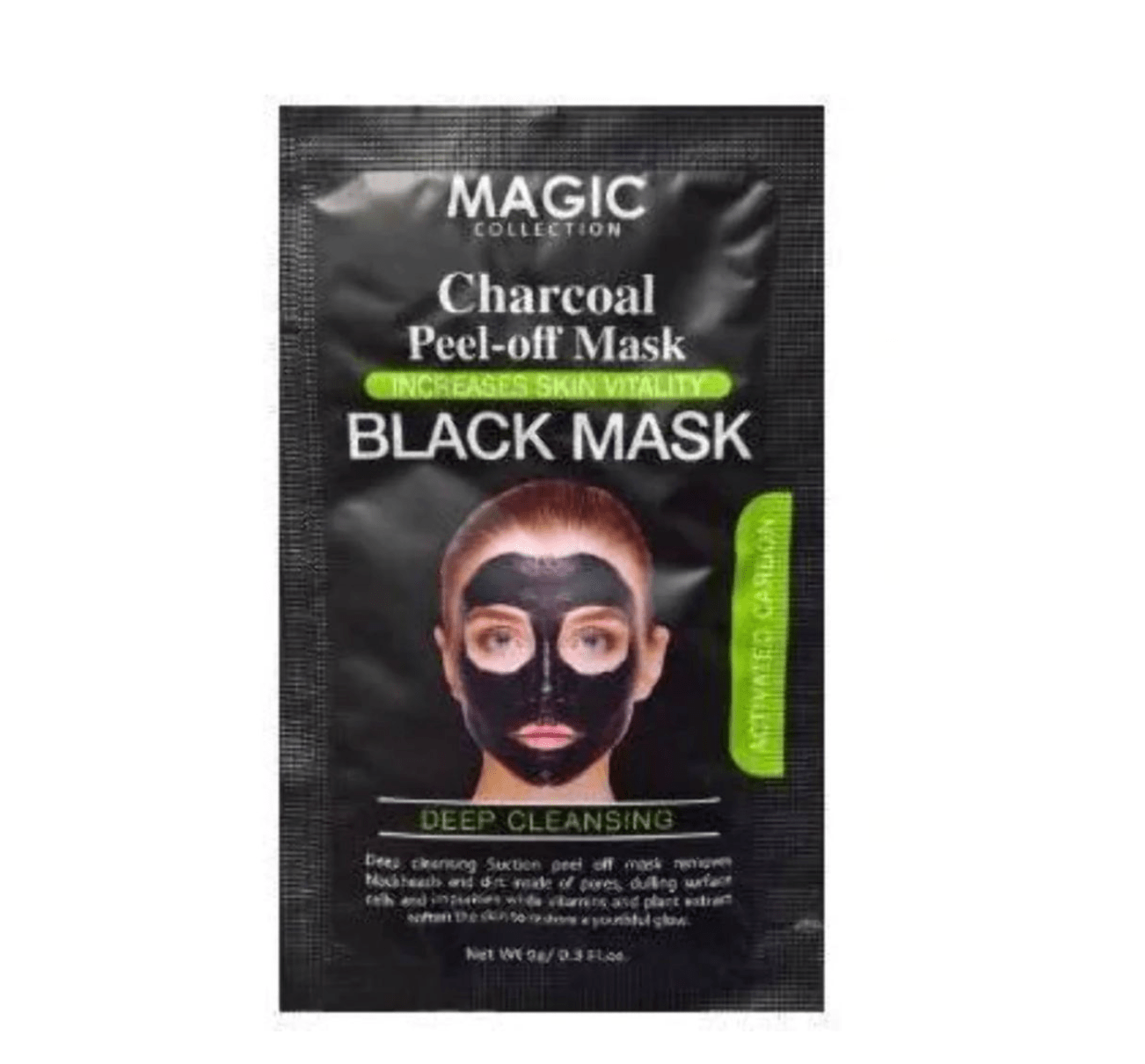 Magic Collection Charcoal Peel - Off Mask - 0.6oz - Beauty Exchange Beauty Supply