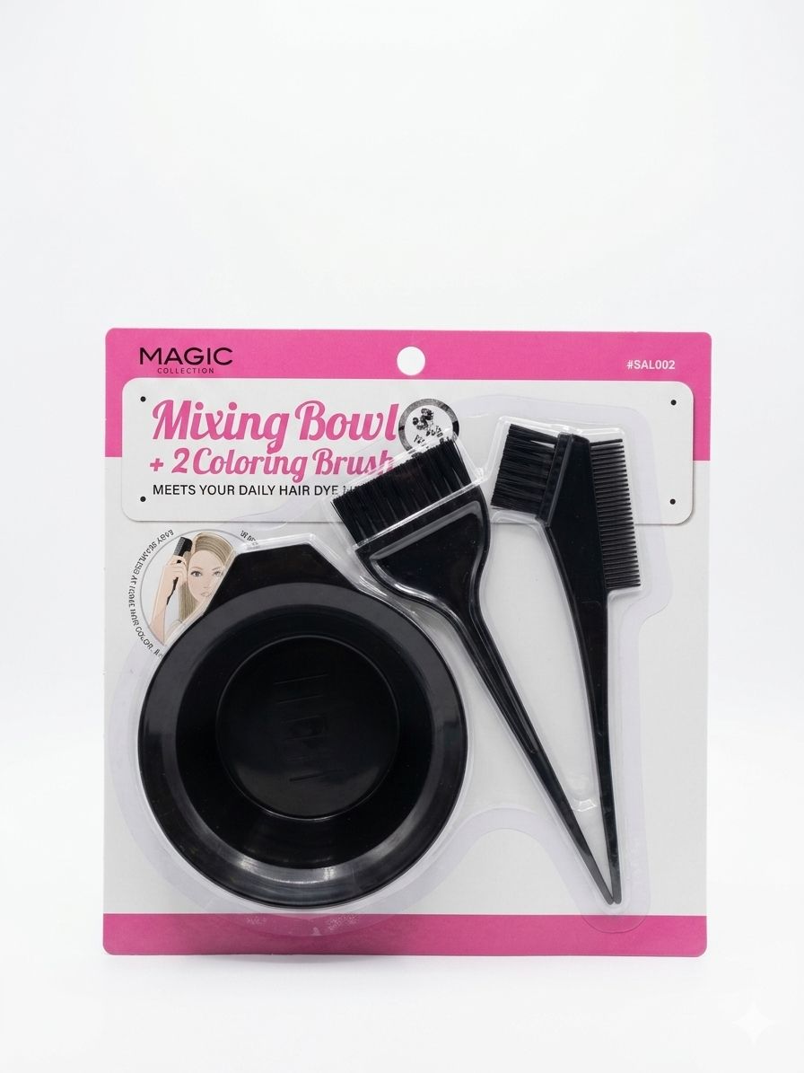Magic Collection Mixing Bowl with 2 Dye Brush - Beauty Exchange Beauty Supply