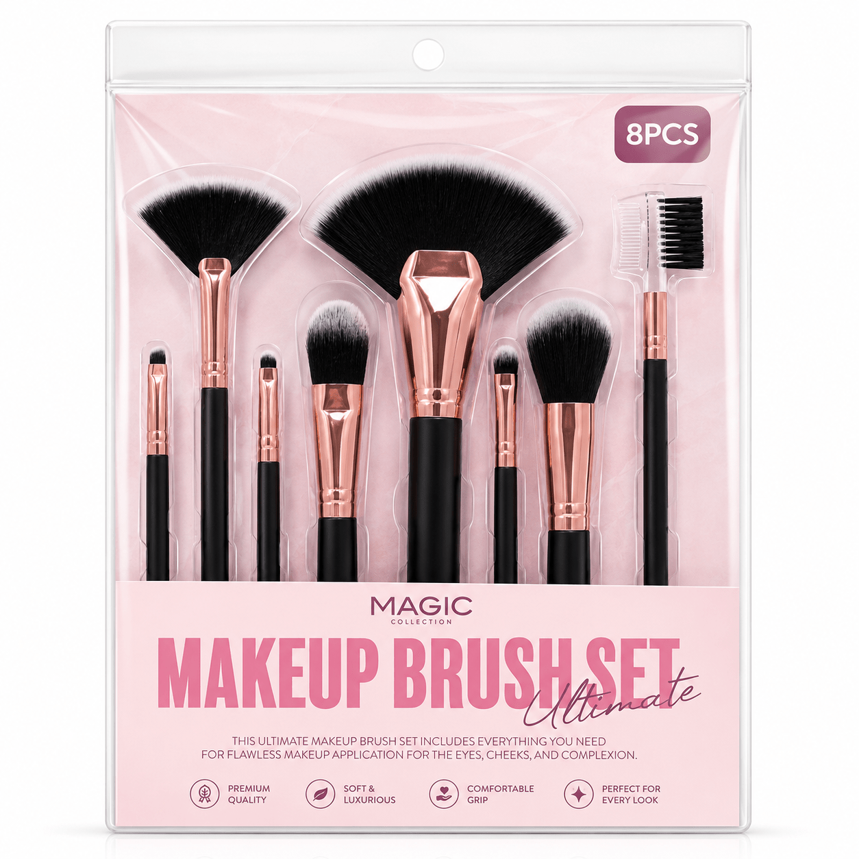 Magic Collection Professional Makeup Brush Set - Beauty Exchange Beauty Supply