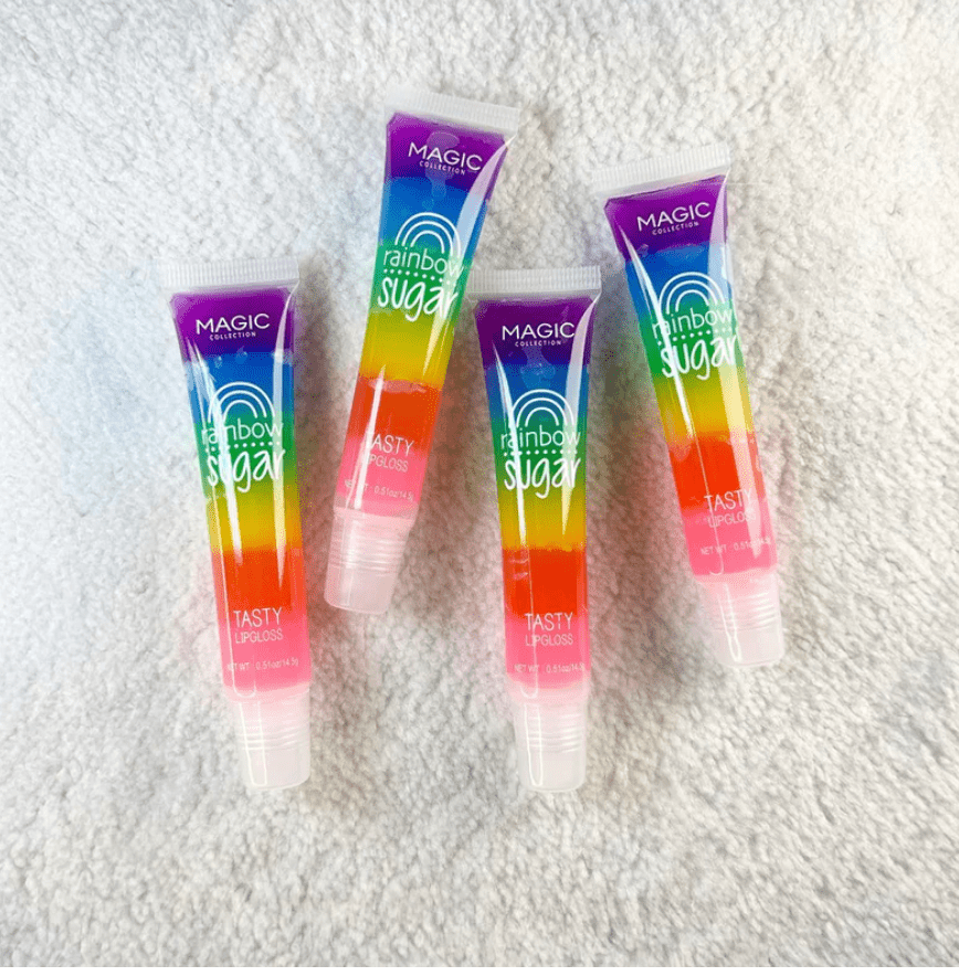 Magic Collection Rainbow Sugar Tasty Lipgloss – 0.5g - Beauty Exchange Beauty Supply