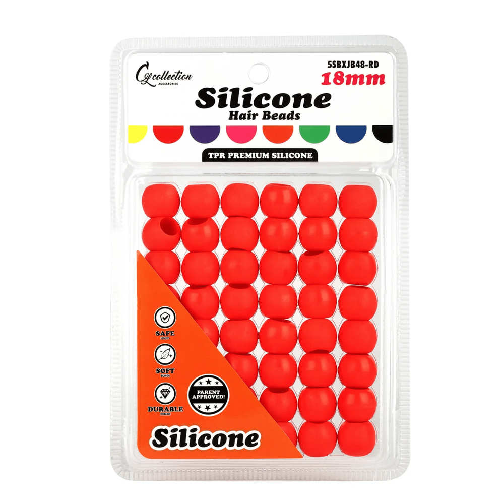 Magic Collection Silicone Hair Beads 18MM – 48 PCS - Beauty Exchange Beauty Supply
