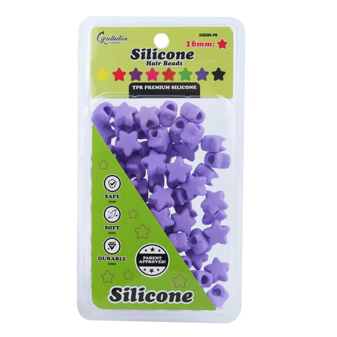 Magic Collection Silicone Hair Beads Star – 16mm - Beauty Exchange Beauty Supply