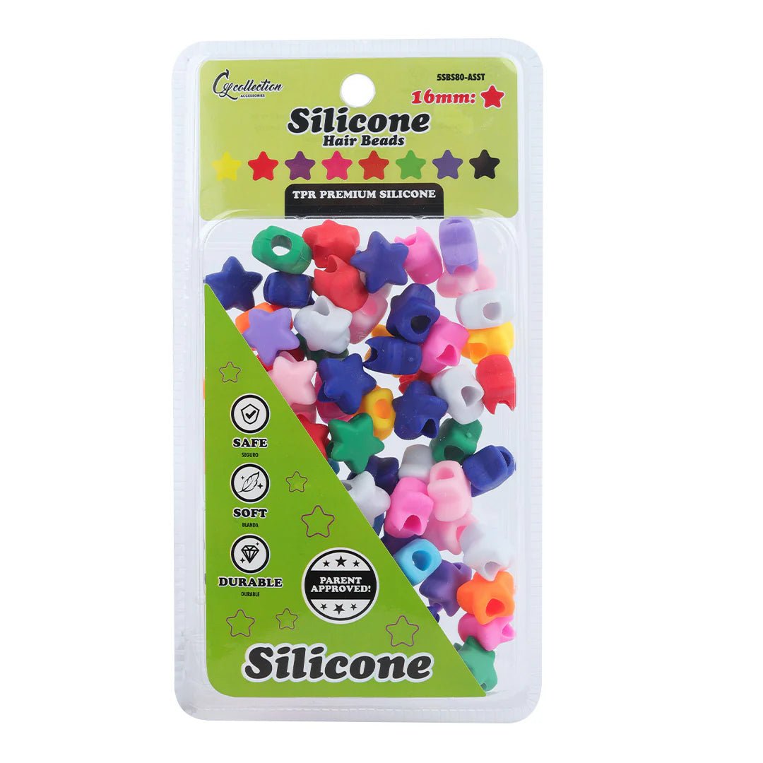 Magic Collection Silicone Hair Beads Star – 16mm - Beauty Exchange Beauty Supply
