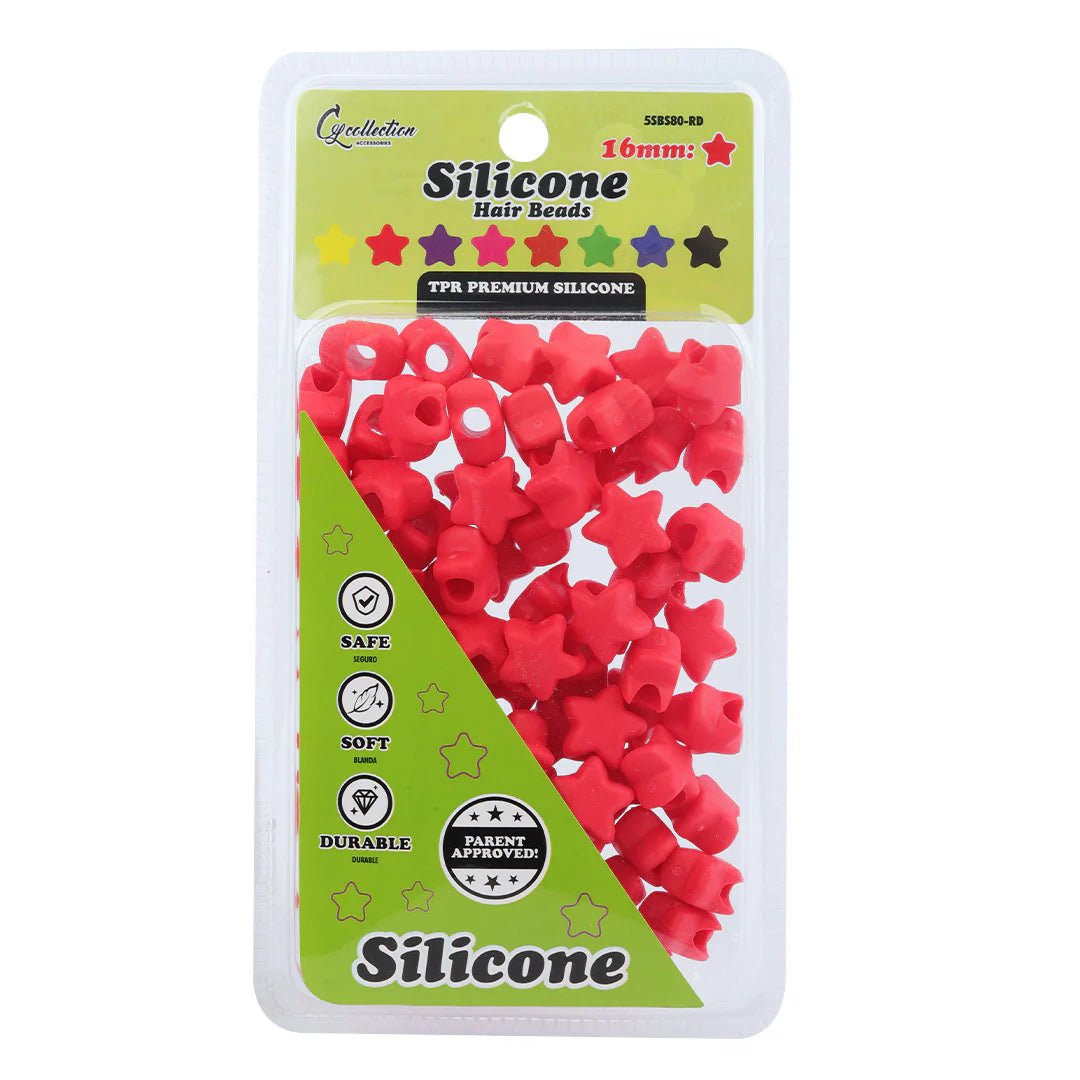 Magic Collection Silicone Hair Beads Star – 16mm - Beauty Exchange Beauty Supply