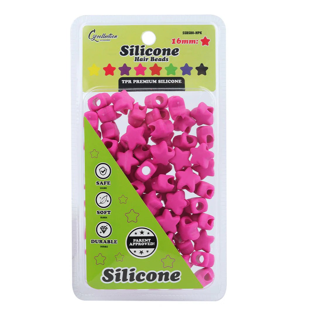 Magic Collection Silicone Hair Beads Star – 16mm - Beauty Exchange Beauty Supply