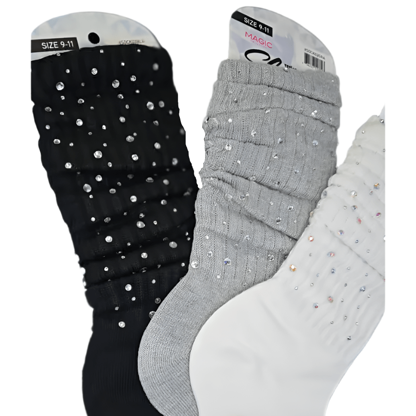 Magic Collection Slouch Beanie with Stones - Beauty Exchange Beauty Supply