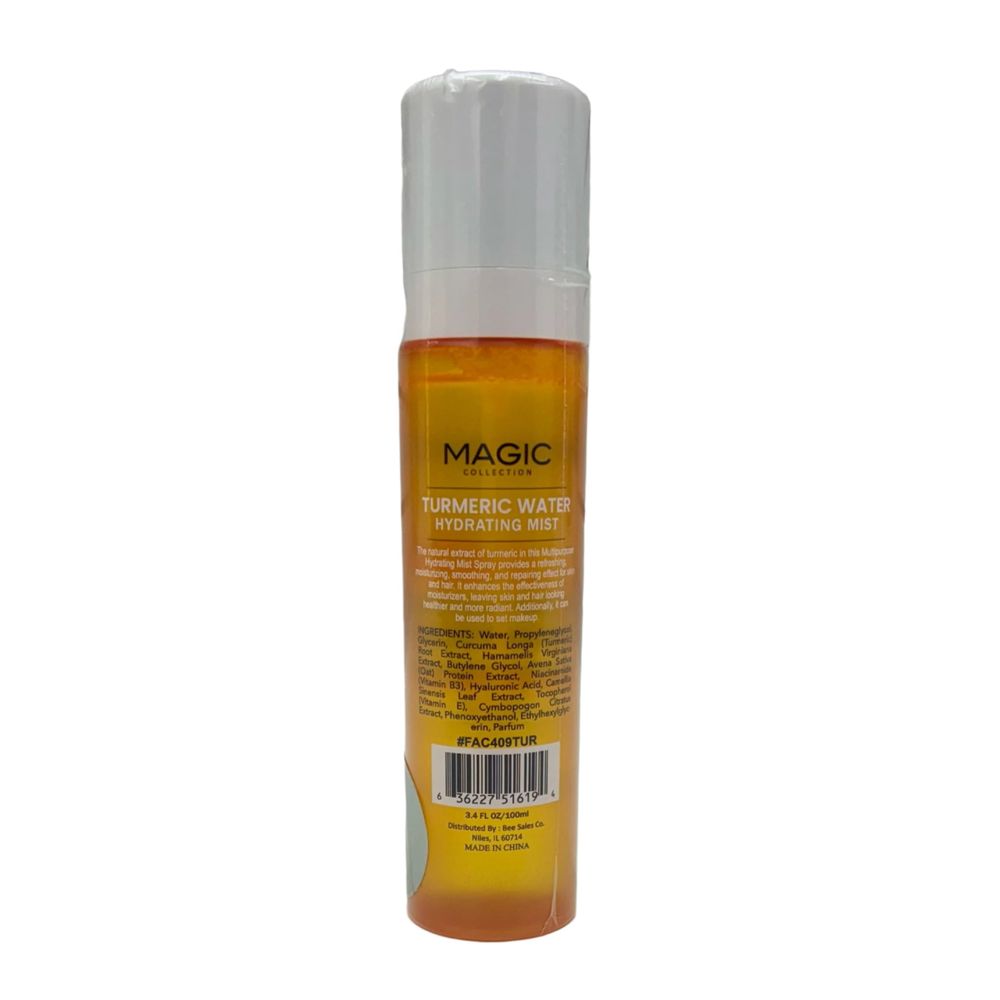 Magic Collection Turmeric Water – 3.4 oz - Beauty Exchange Beauty Supply