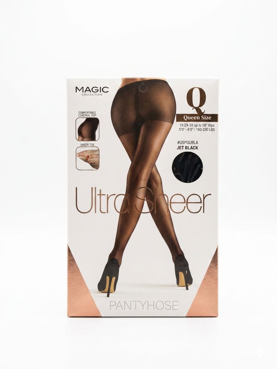 Magic Collection Ultra Sheer Pantyhose – Queen Size - Beauty Exchange Beauty Supply