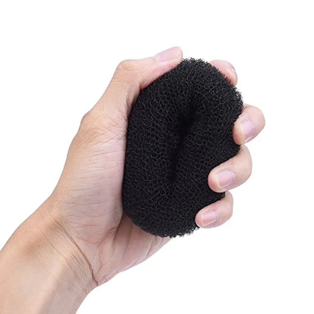 Magic Velcro Donut Hair Bun – Easy, No - Pin Volumizing Bun Maker - Beauty Exchange Beauty Supply