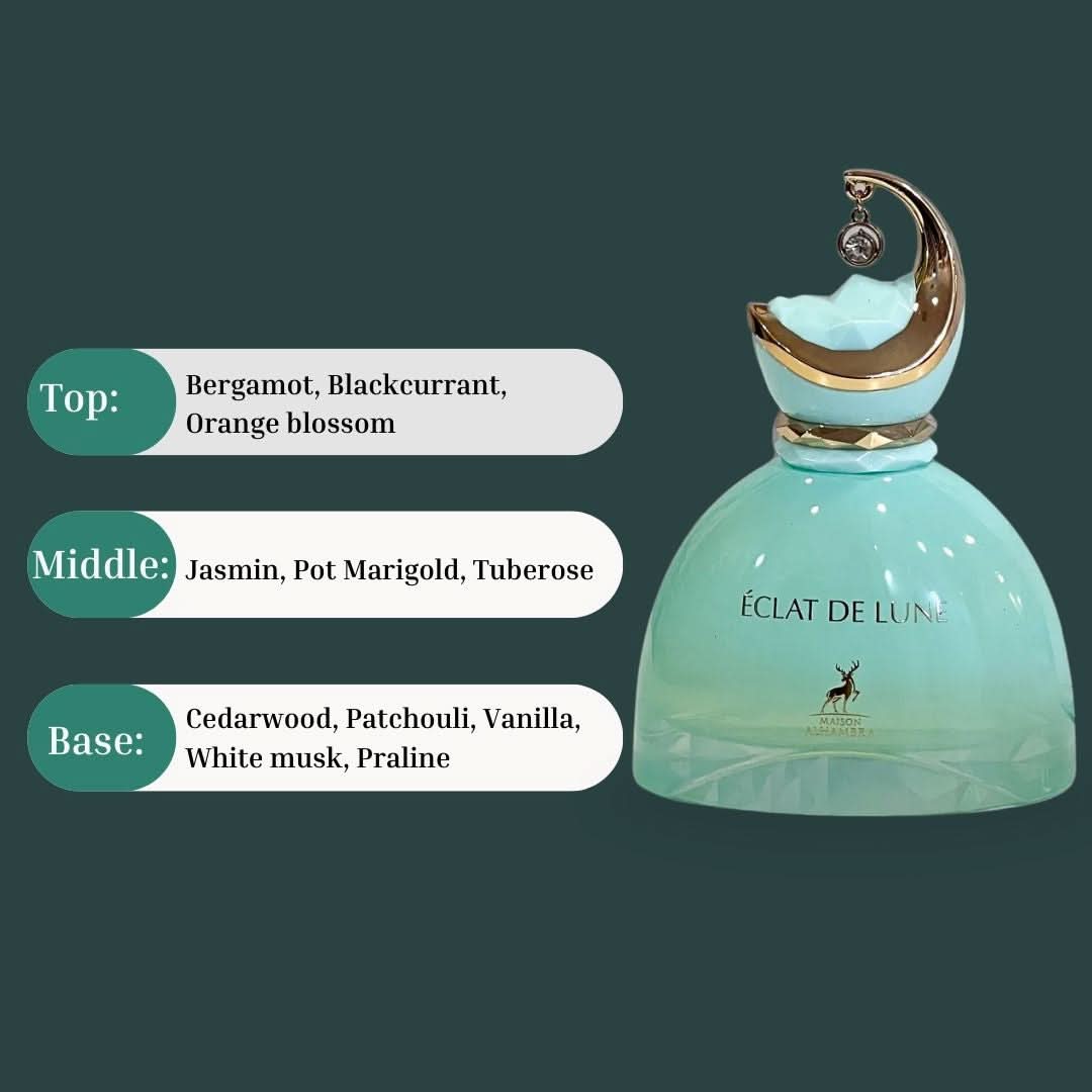 Maison Alhambra Eclat De Lune Eau De Parfum Spray – 3.4oz - Beauty Exchange Beauty Supply