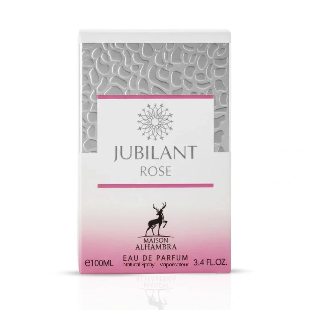 Maison Alhambra Jubilant Rose Eau De Parfum Spray – 3.4oz - Beauty Exchange Beauty Supply