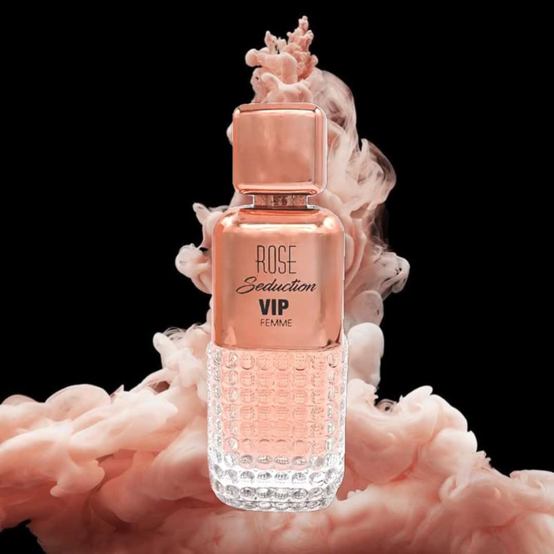 Maison Alhambra Rose Seduction VIP Pour Femme Eau De Parfum Spray – 3.4oz - Beauty Exchange Beauty Supply