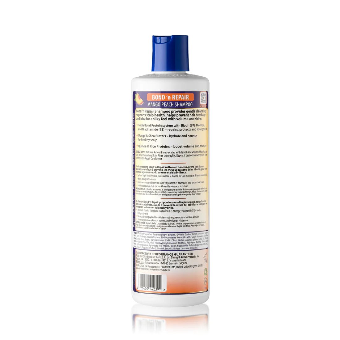 Mane 'n Tail Bond 'n Repair Triple Bond Strengthening Shampoo – 11.2oz - Beauty Exchange Beauty Supply