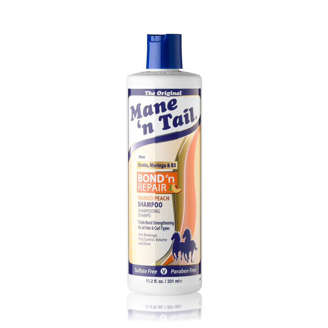 Mane 'n Tail Bond 'n Repair Triple Bond Strengthening Shampoo – 11.2oz - Beauty Exchange Beauty Supply