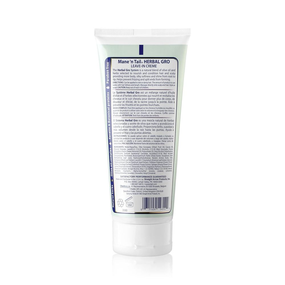 Mane ‘n Tail Herbal Gro Leave - In Cream Therapy – 5.5 oz - Beauty Exchange Beauty Supply