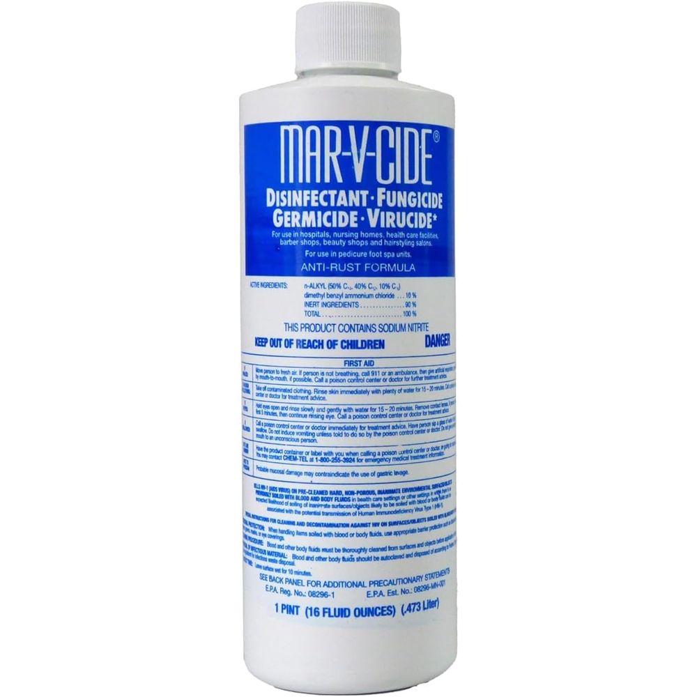 MAR - V - CIDE Disinfectant – Barber & Spa Tools - 16 oz - Beauty Exchange Beauty Supply