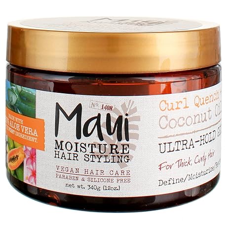 Maui Moisture - Curl Smoothie & Gel Coconut Oil Set 12oz - Beauty Exchange Beauty Supply