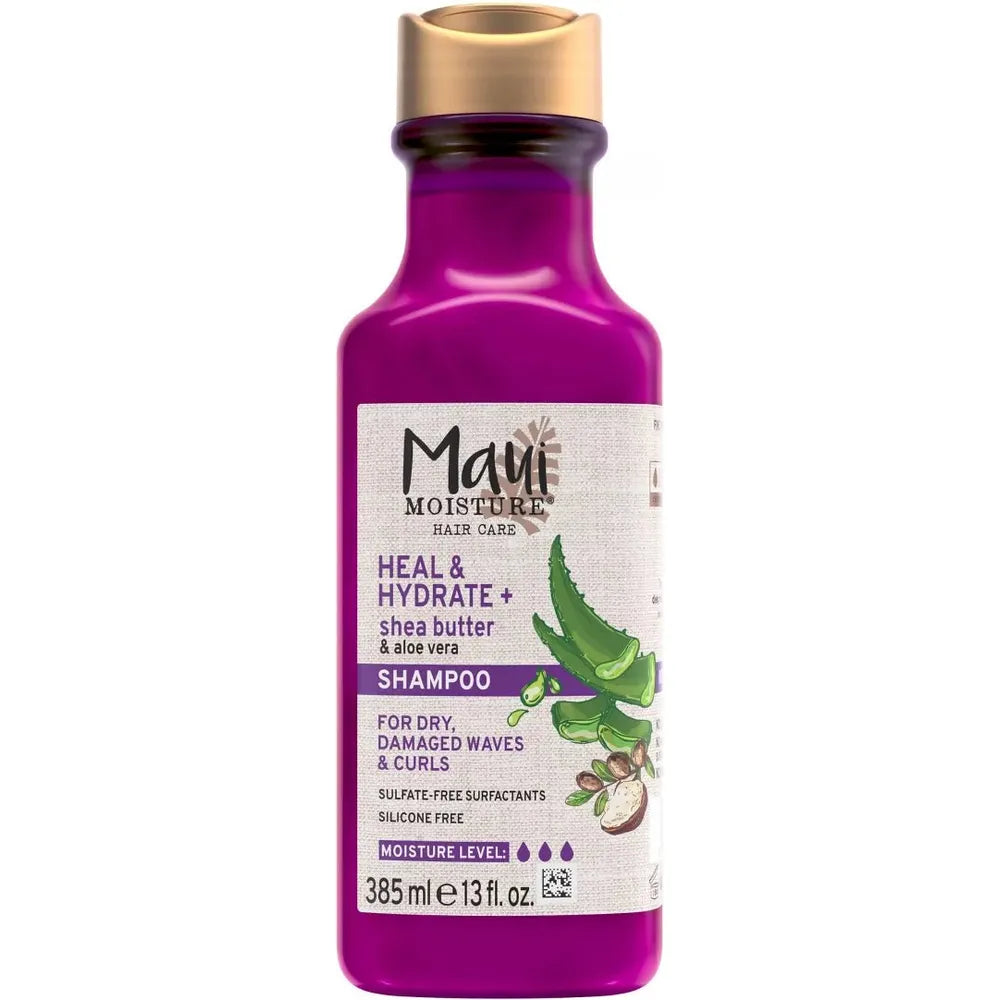 Maui Moisture Shampoos | (3 Variants) Nourish, Hydrate, or Strengthen – There’s a tropical fix for every hair journey! – 13 fl oz - Beauty Exchange Beauty Supply
