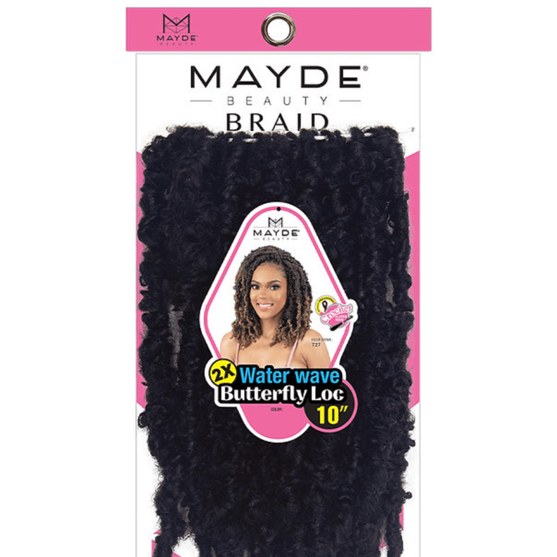 Mayde 2X Water Wave Butterfly Loc – 10" - Beauty Exchange Beauty Supply