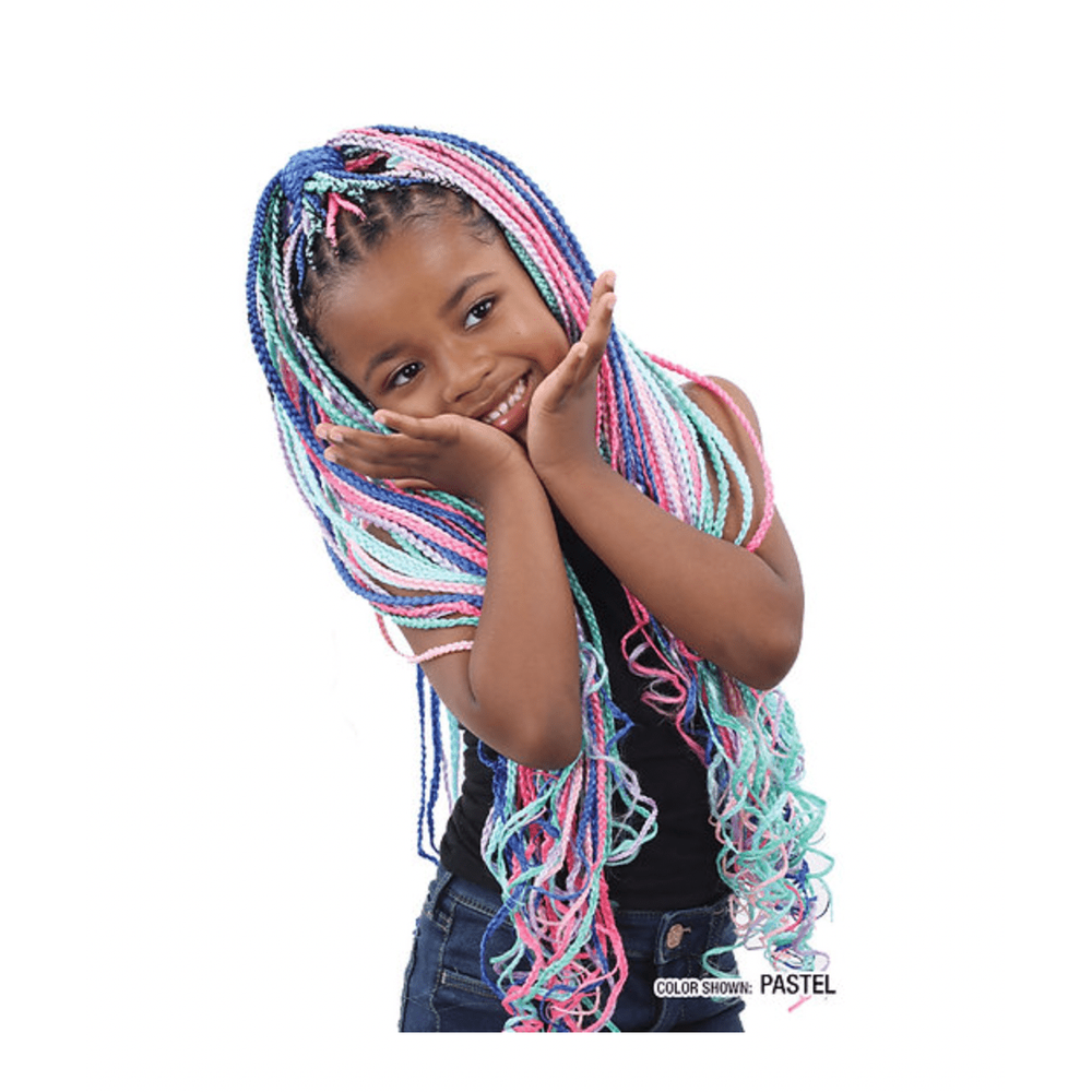 Mayde 6X Braid Nation Kid Synthetic Braiding Hair – 18″ - Beauty Exchange Beauty Supply