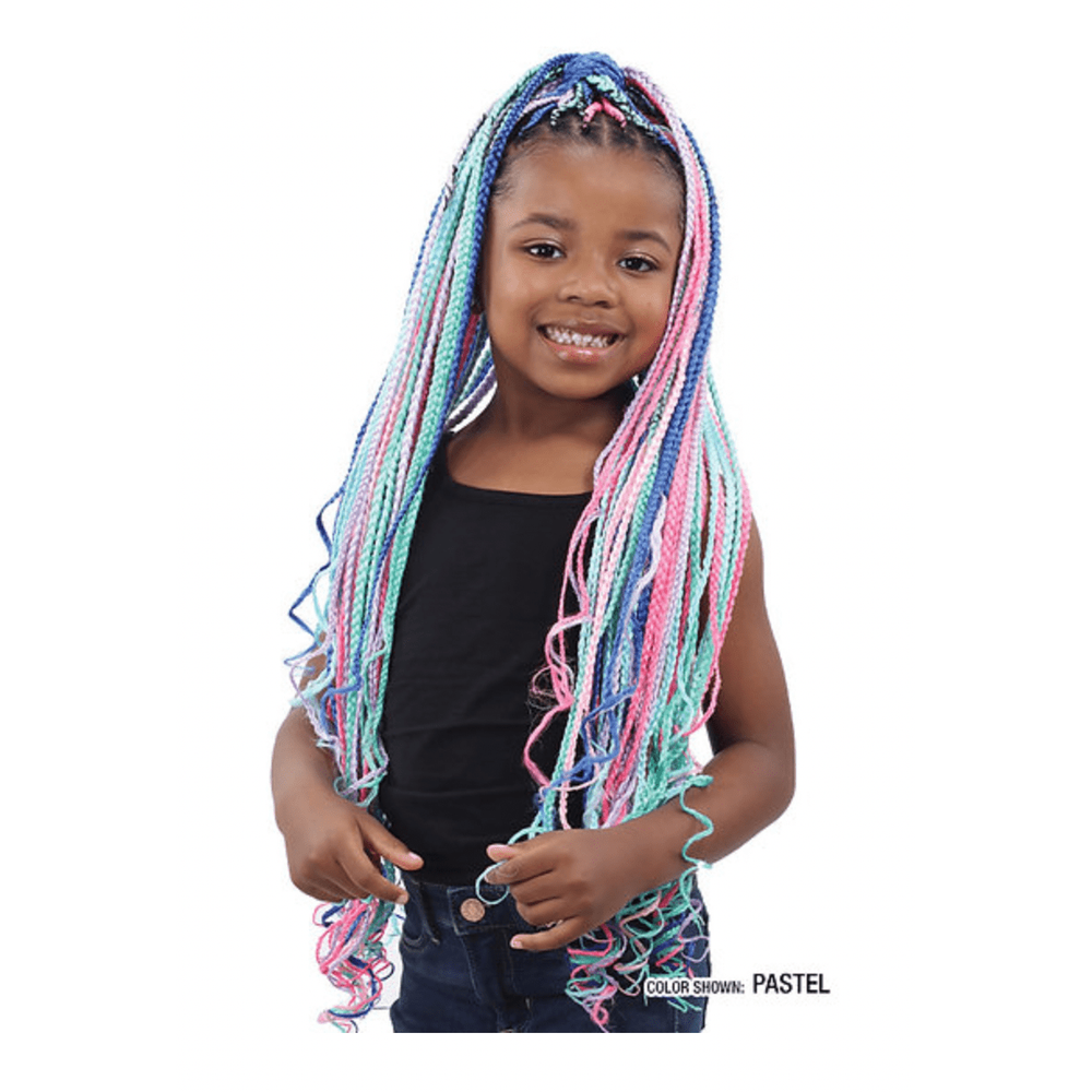 Mayde 6X Braid Nation Kid Synthetic Braiding Hair – 18″ - Beauty Exchange Beauty Supply
