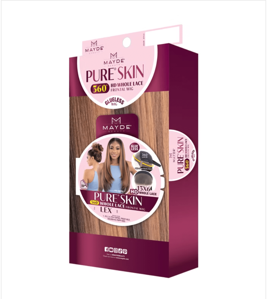 Mayde Beauty 360 HD Whole Lace Wig: LEX - Beauty Exchange Beauty Supply
