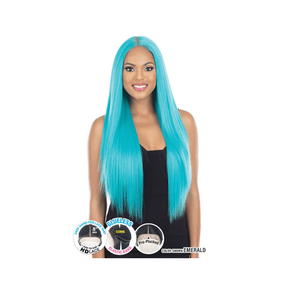 Mayde Beauty “Baddie” Glueless HD Lace Front Wig – Luxe Hairline, Vibrant Colors, Heat Safe | One Size - Beauty Exchange Beauty Supply