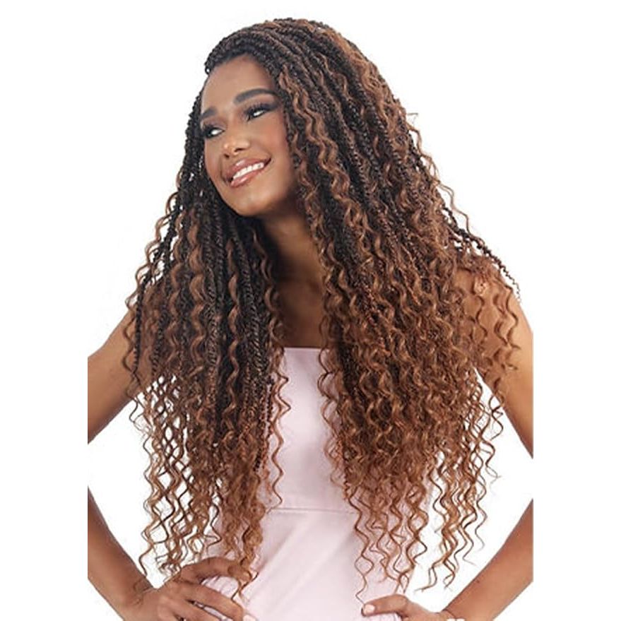 Mayde Beauty Bloom Bundle Weave – Deep Bulk 20" | Soft, Lightweight, Tangle - Free | For Braids, Crochet & Boho Styles - Beauty Exchange Beauty Supply