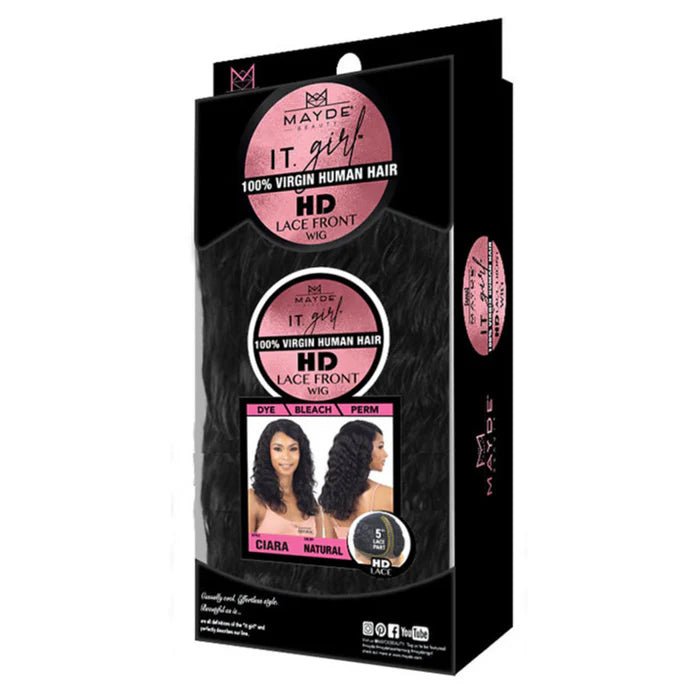Mayde Beauty It Girl HD Lace Wig Human Hair – Ciara - Beauty Exchange Beauty Supply