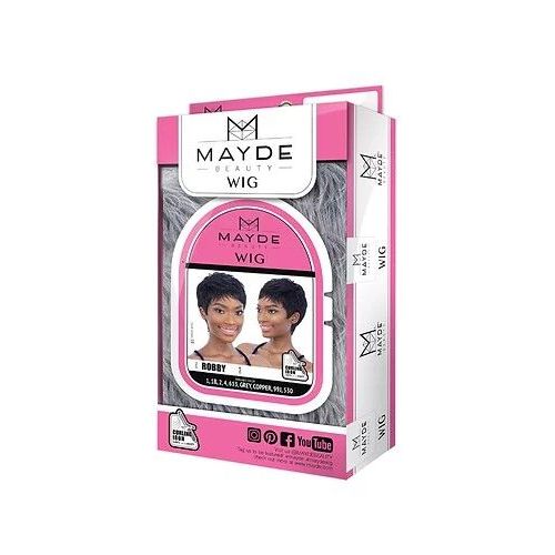 Mayde Beauty “Robby” Wig – Sleek Everyday Style with Bold & Natural Colors, Heat Safe | One Size - Beauty Exchange Beauty Supply