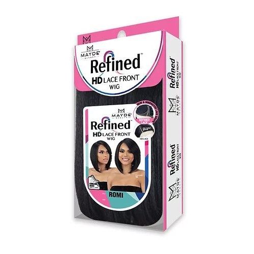 Mayde Beauty “Romi” HD Lace Front Wig – Refined Natural Style, High - Definition Lace, Heat Safe | One Size - Beauty Exchange Beauty Supply