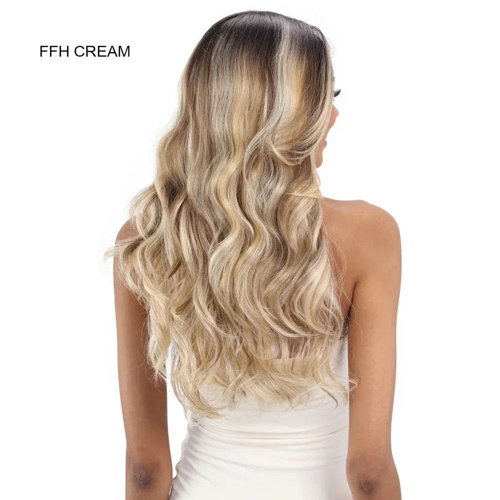 Mayde Beauty “ROMY” 13x6 Glueless HD Frontal Lace Wig – Deep Parting, Bold Colors, Natural Look | Heat Safe Synthetic - Beauty Exchange Beauty Supply