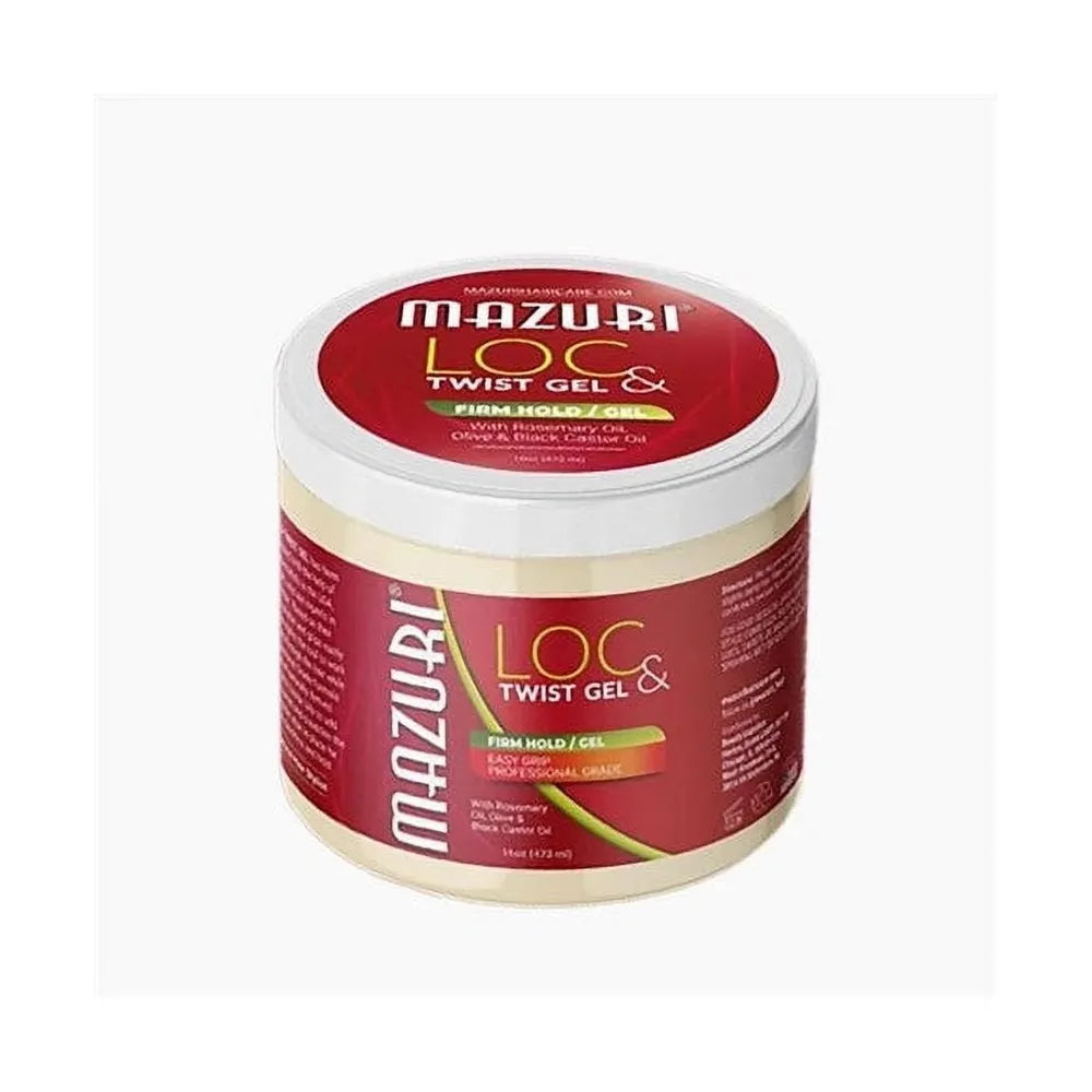Mazuri Loc & Twist Gel – Firm Hold 16oz - Beauty Exchange Beauty Supply