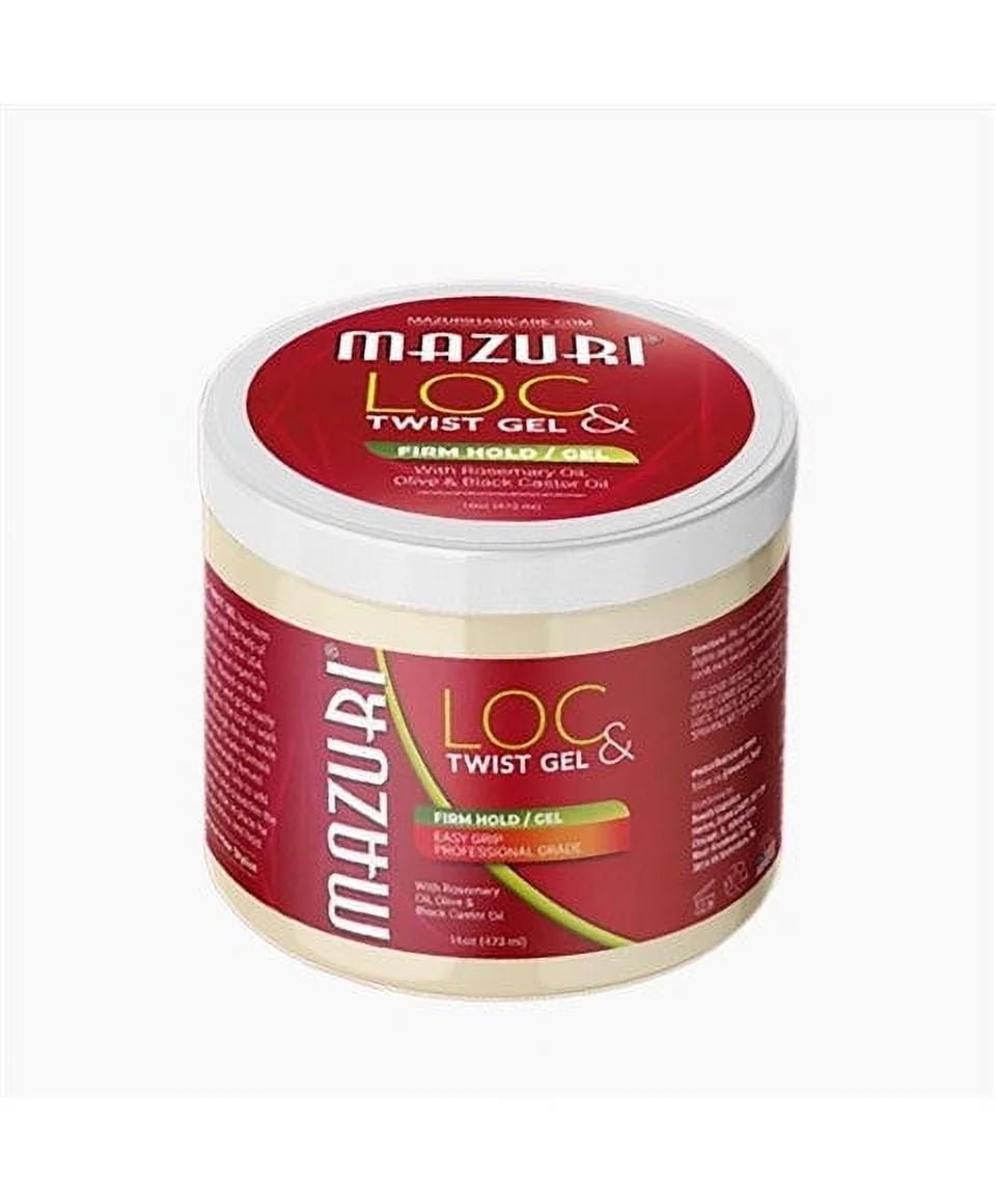 Mazuri Loc & Twist Gel – Firm Hold 16oz - Beauty Exchange Beauty Supply
