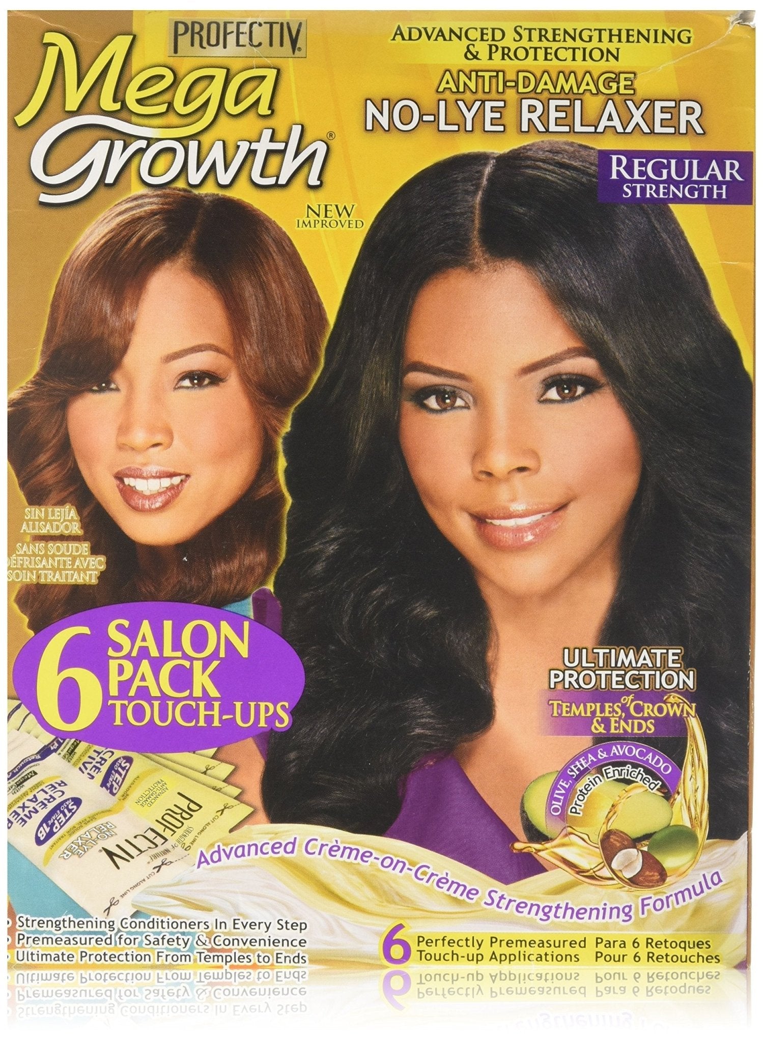Mega Growth No - Lye Relaxer – Regular Strength - Beauty Exchange Beauty Supply