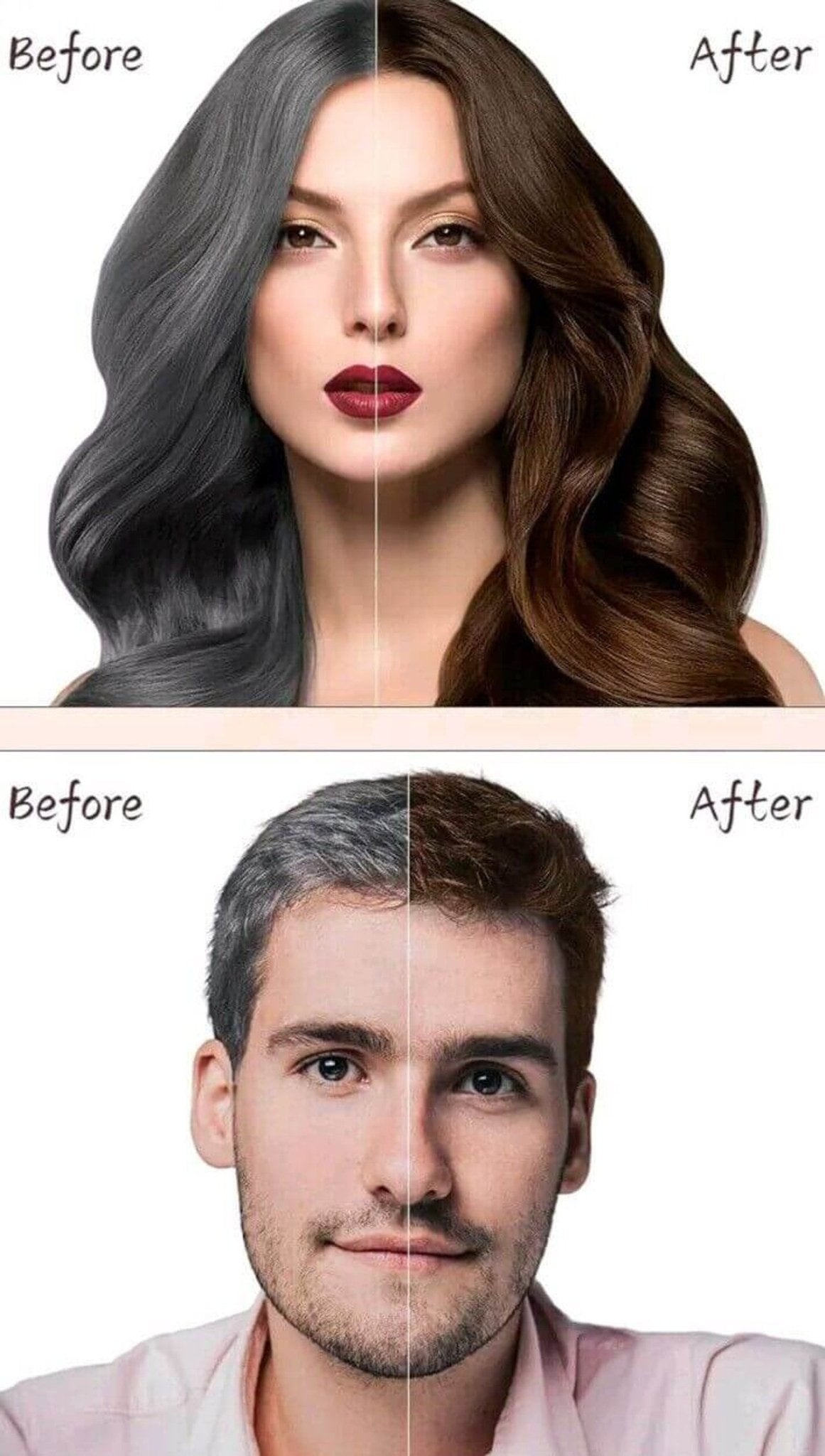 Meidu Black Hair Color 3in1 Shampoo – 500ml - Beauty Exchange Beauty Supply