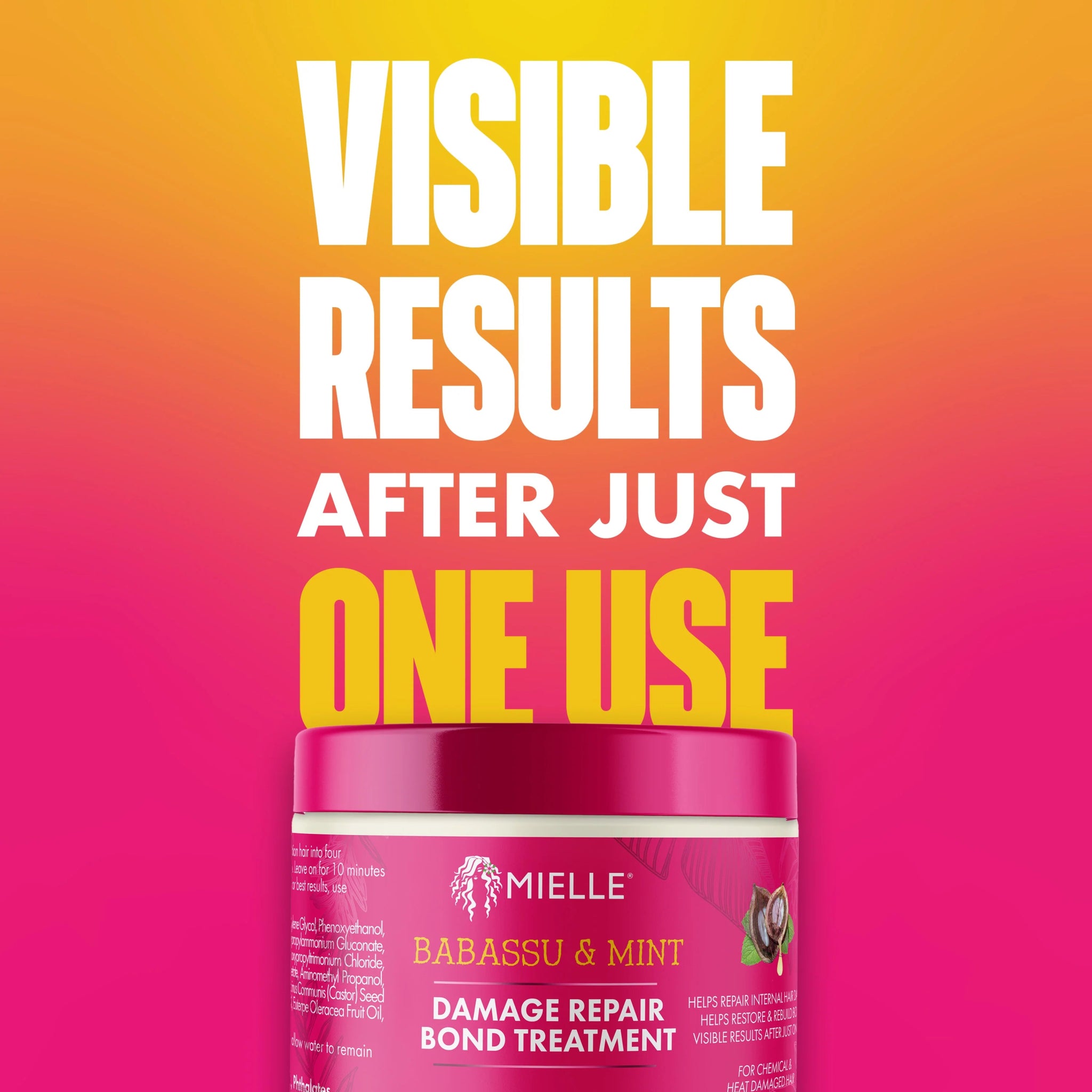 Mielle Babassu & Mint Bond Treatment – 5.5oz - Beauty Exchange Beauty Supply