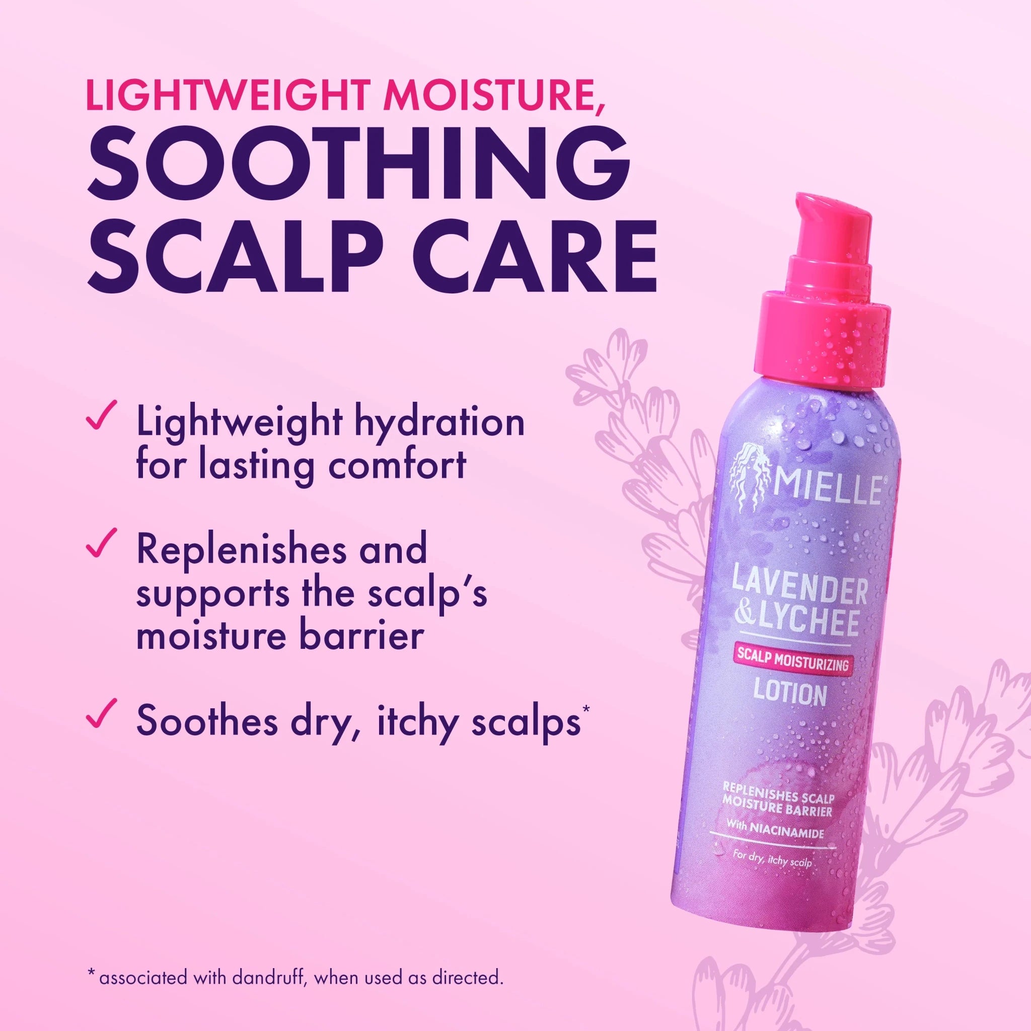 Mielle Lavender & Lychee Scalp Care Essentials – 4oz - Beauty Exchange Beauty Supply