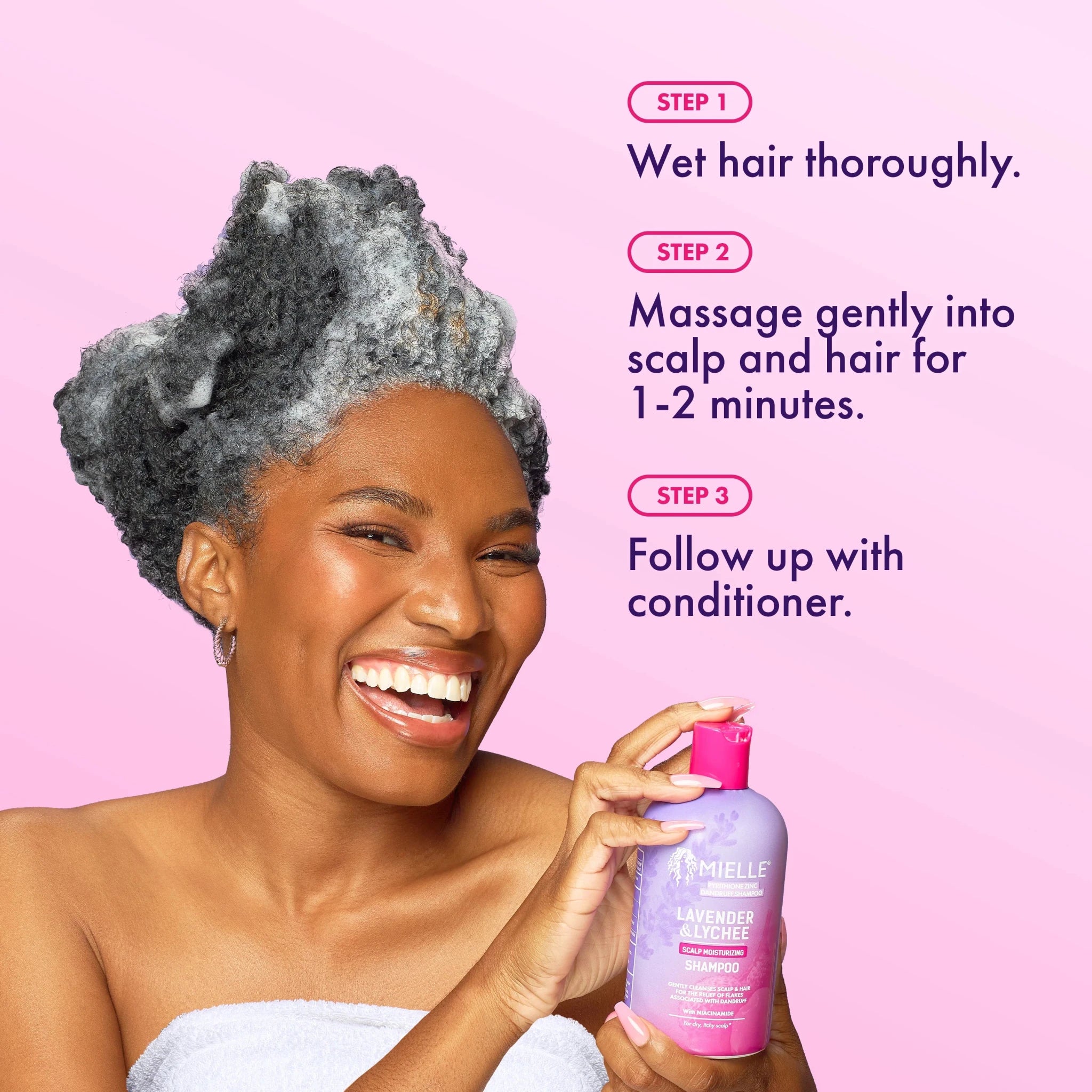 Mielle Lavender & Lychee Scalp Moisturizing – 12oz - Beauty Exchange Beauty Supply