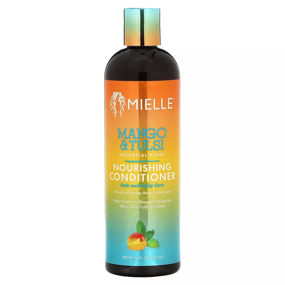 Mielle Mango & Tulsi Nourishing Shampoo & Conditioner – 12 fl oz - Beauty Exchange Beauty Supply