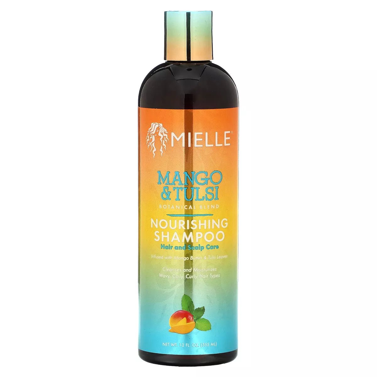 Mielle Mango & Tulsi Nourishing Shampoo & Conditioner – 12 fl oz - Beauty Exchange Beauty Supply