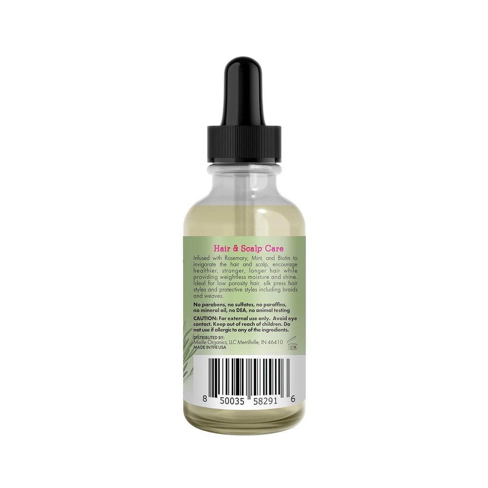 Mielle Rosemary Mint Light Scalp & Hair Oil – 2 oz - Beauty Exchange Beauty Supply