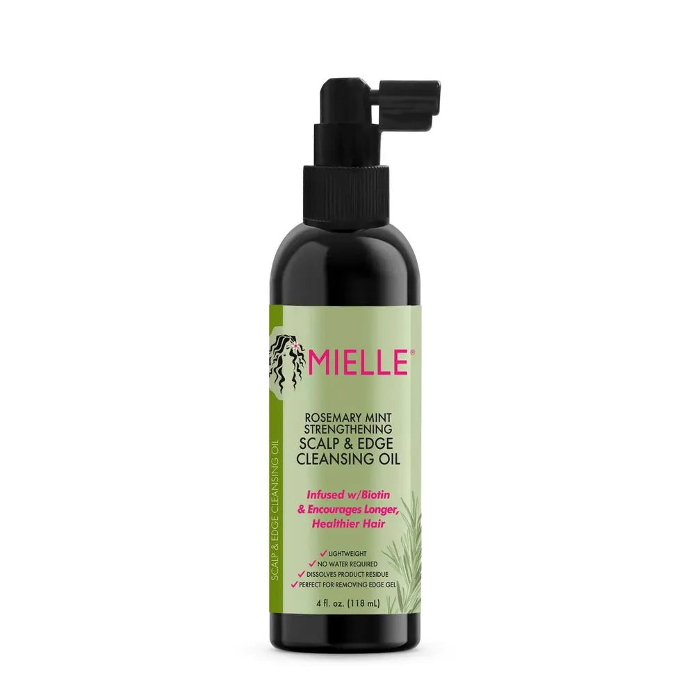 Mielle Rosemary Mint Scalp & Edge Cleansing Oil – 4 fl oz - Beauty Exchange Beauty Supply
