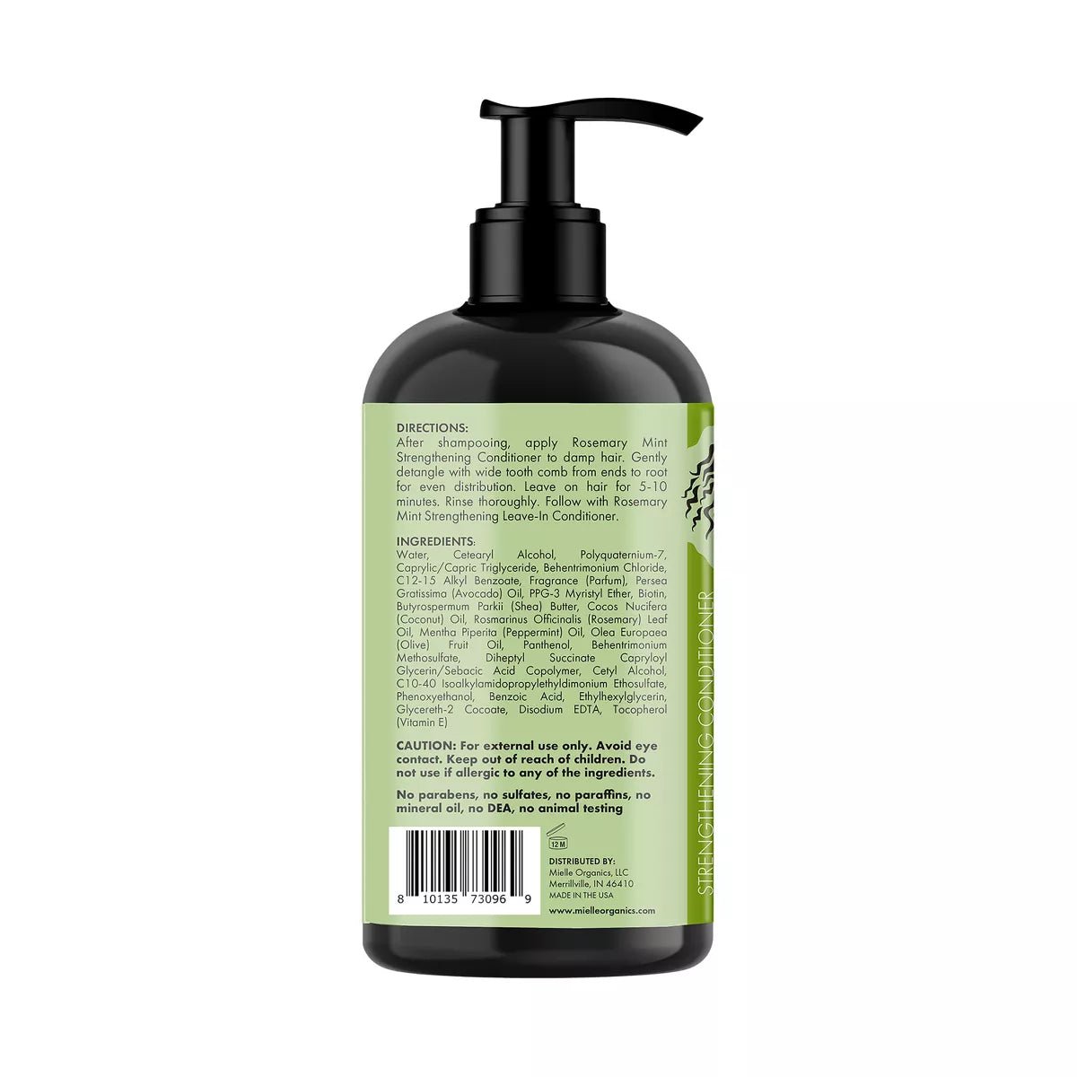 Mielle Rosemary Mint Strengthening Shampoo & Conditioner – 20 fl oz - Beauty Exchange Beauty Supply